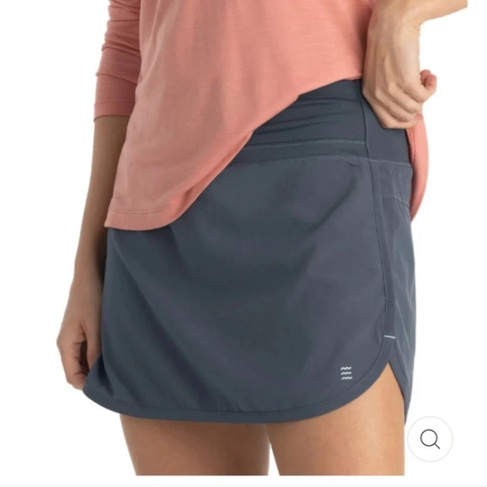 Free Fly Women's Bamboo Skort in Graphite Size XL